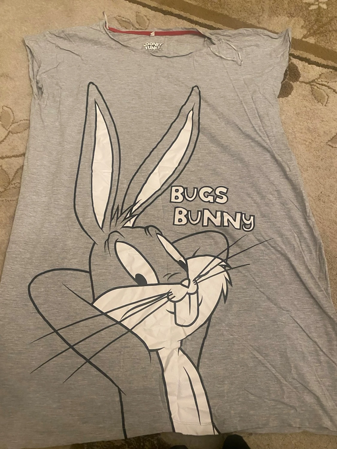 Grå Bugs Bunny t-shirt Looney Tunes