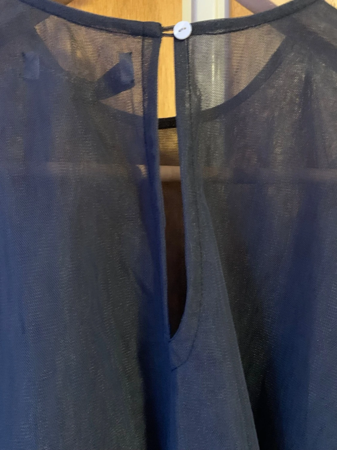 Svart tyllklänning från Cathrine Hammel - 2