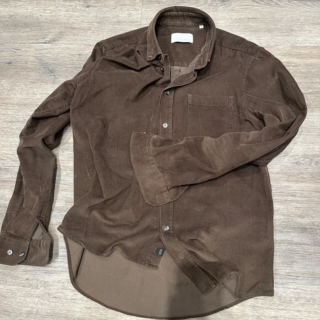 Brun manchester skjorta från Casual Friday