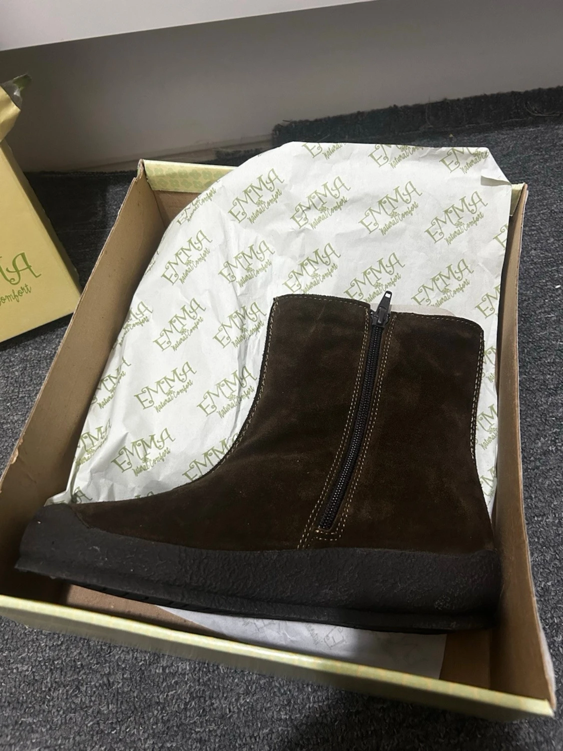 Bruna mockakängor från Emma, strl 37 - 1