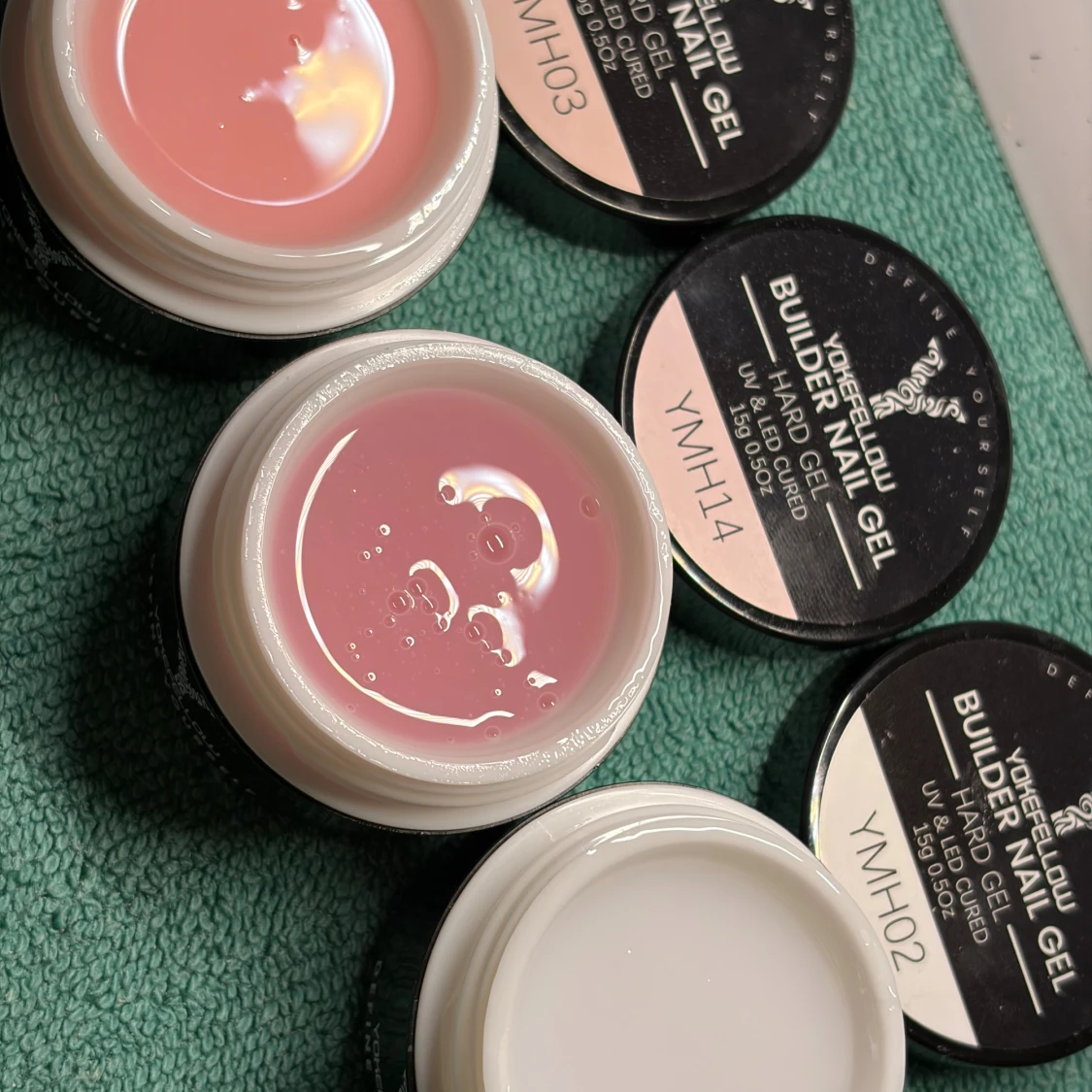 Yokefellow Builder Nail Gel 3-pack