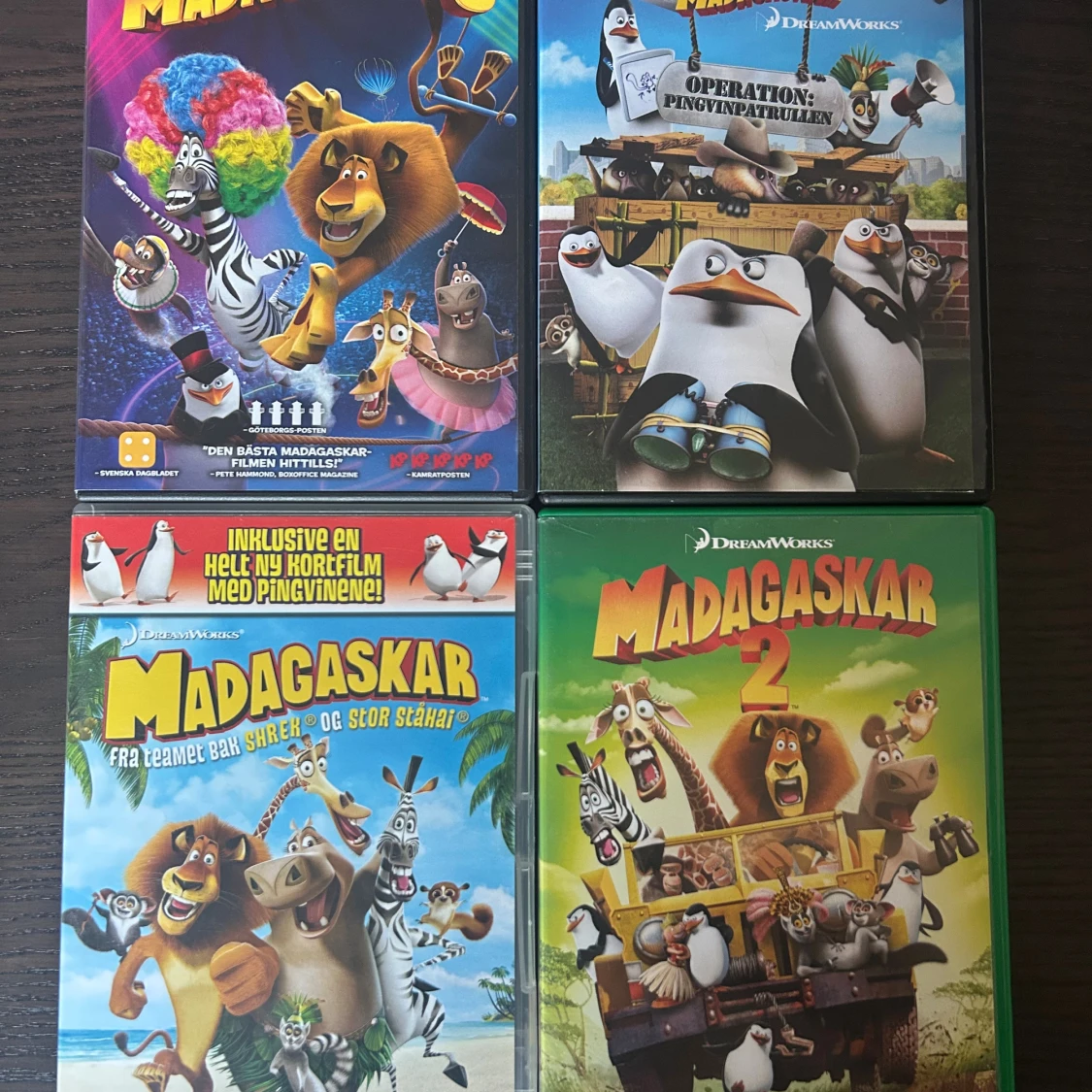 Madagaskar DVD paket - 1