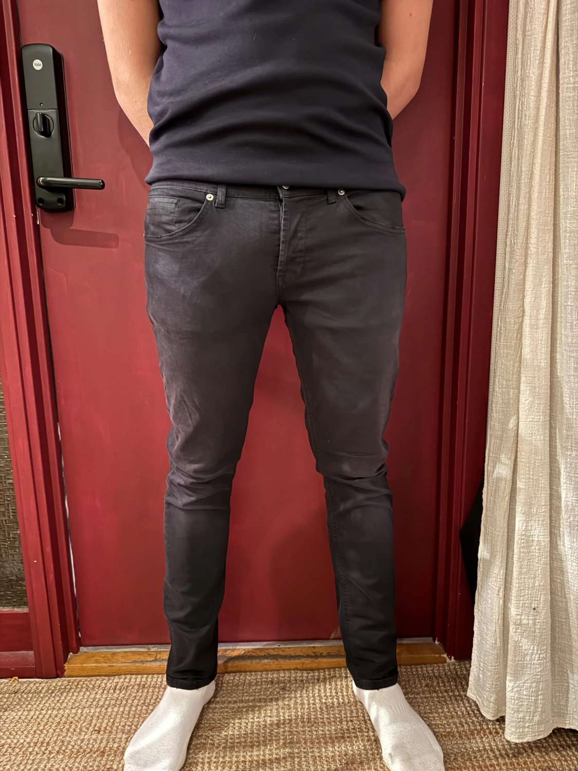 Svarta skinny jeans från Dondup