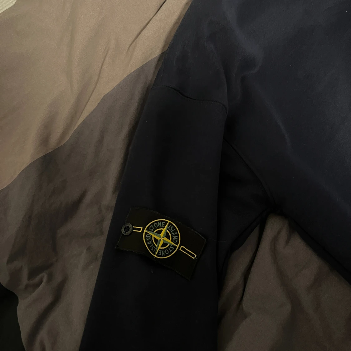Mörkblå sweatshirt från Stone Island - 3