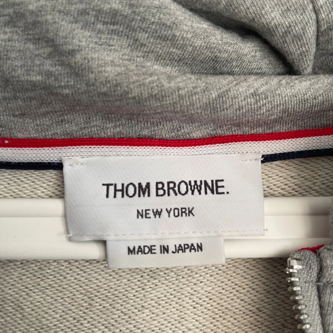 Thom Browne Zip Hoodie - 1