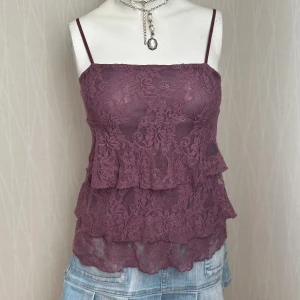 Lila spetsig linnetopp  - S/Xs