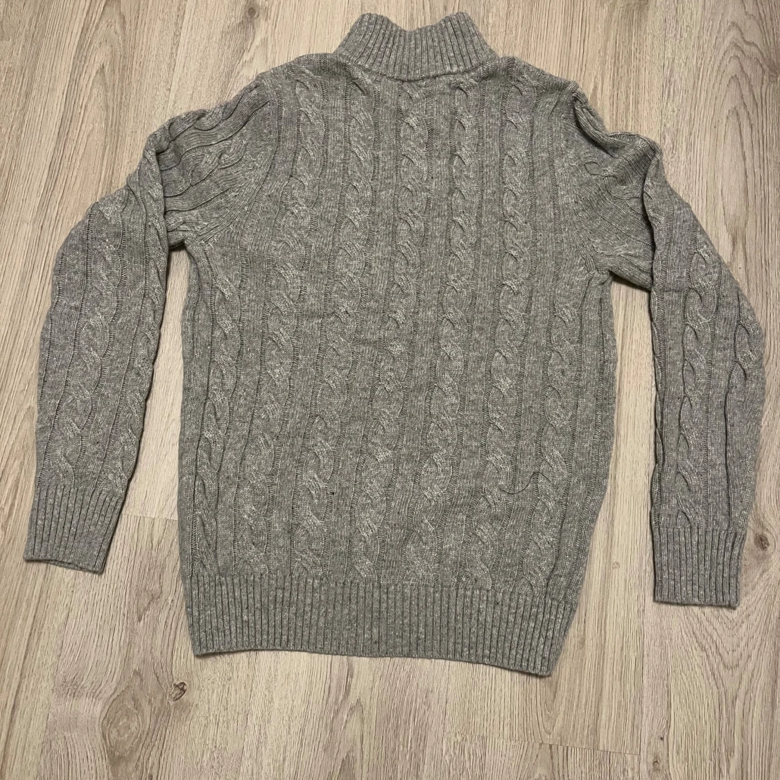 Grå stickad tröja Polo Ralph Lauren - 1