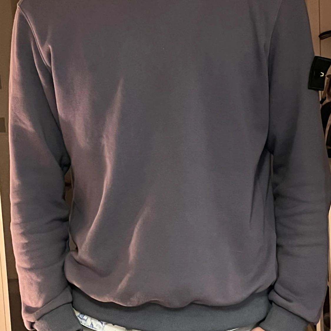 Blå sweatshirt från Stone Island - 1