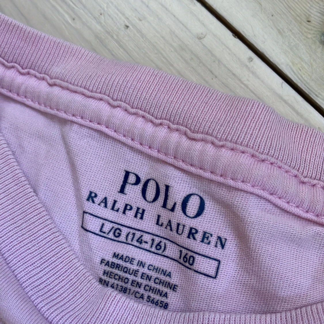 Rosa t-shirt från Polo Ralph Lauren - 1