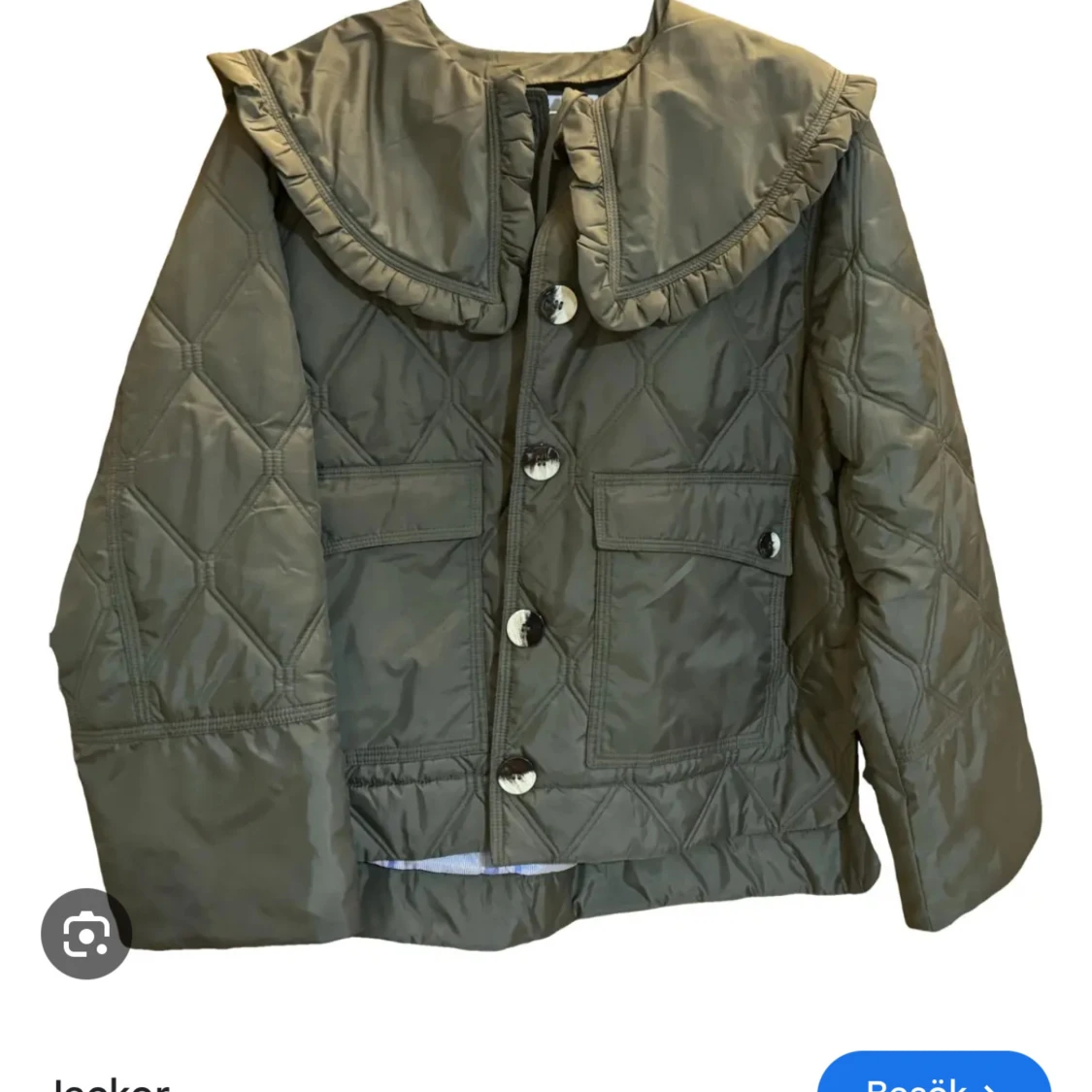 SÖKER!! GRÖN GANNI JACKA - 2