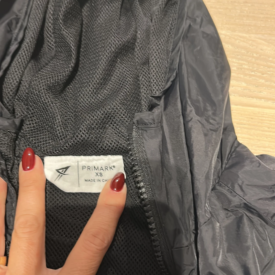 Svart vindjacka från Primark XS - 1