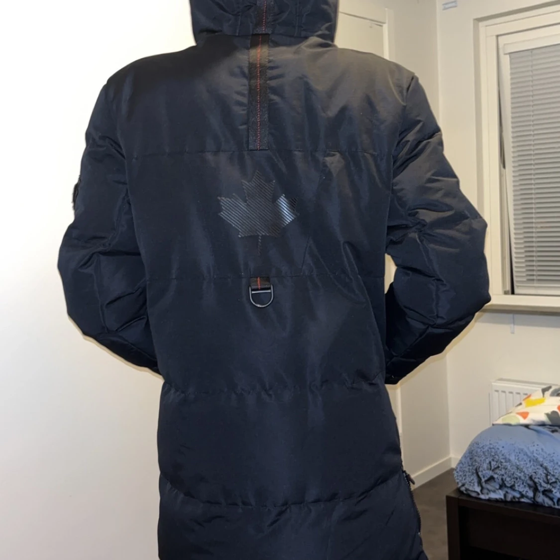 Svart lång dunjacka från Zavetti Canada - 1