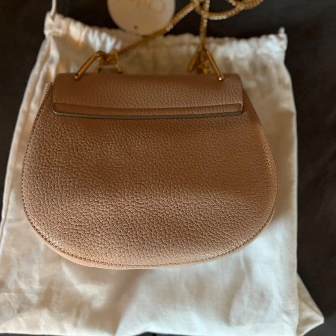 Chloé axelväska i ljusrosa skinn - 3