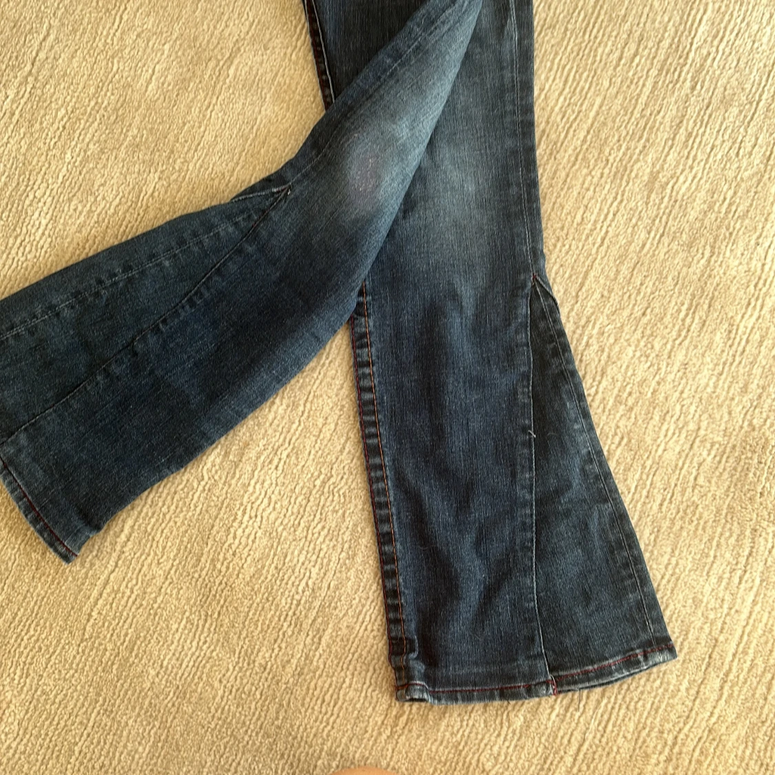 Vintage True Religion bootcut jeans blå, stl 27 - 2
