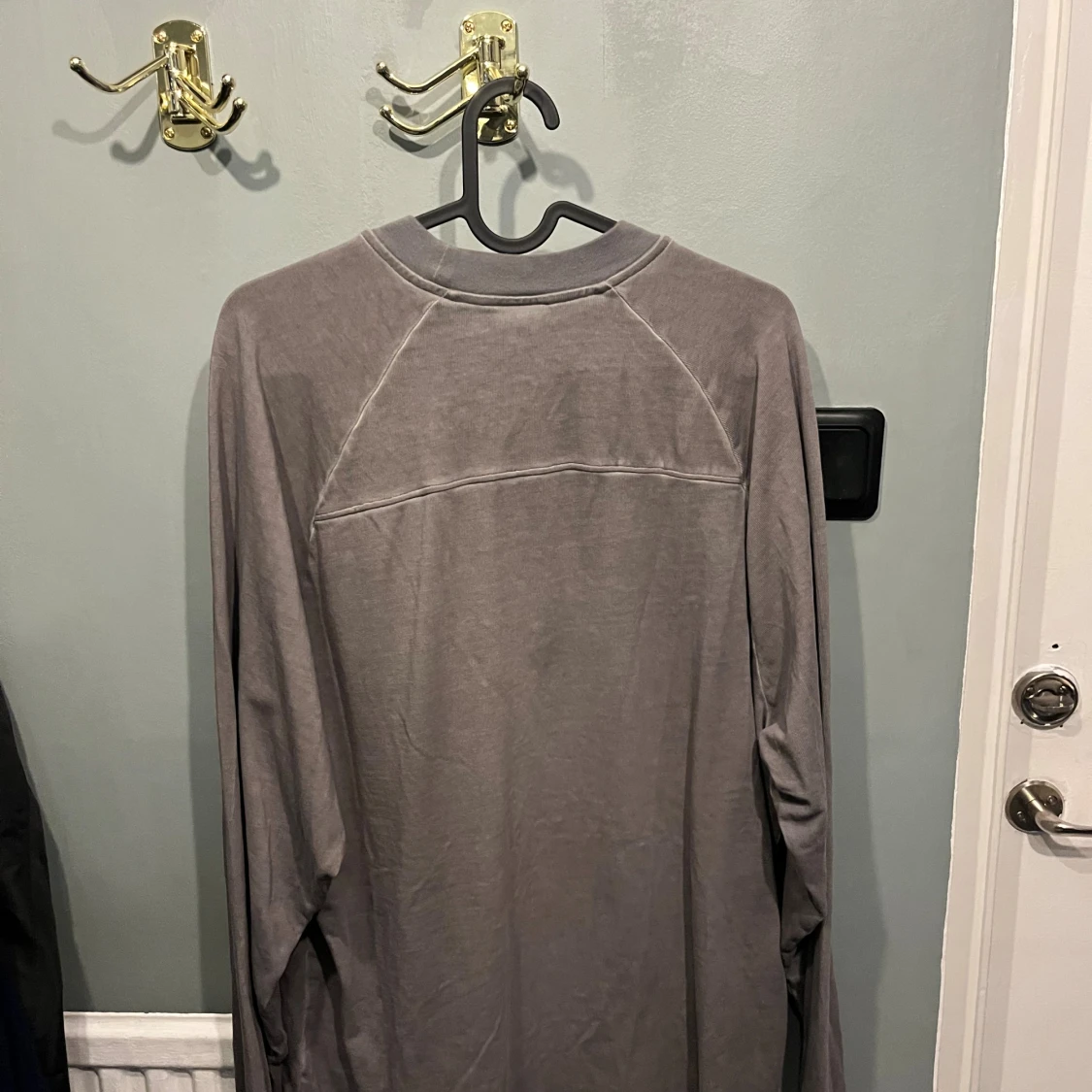 Grå/ beige oversized tröja från Gymshark - 1