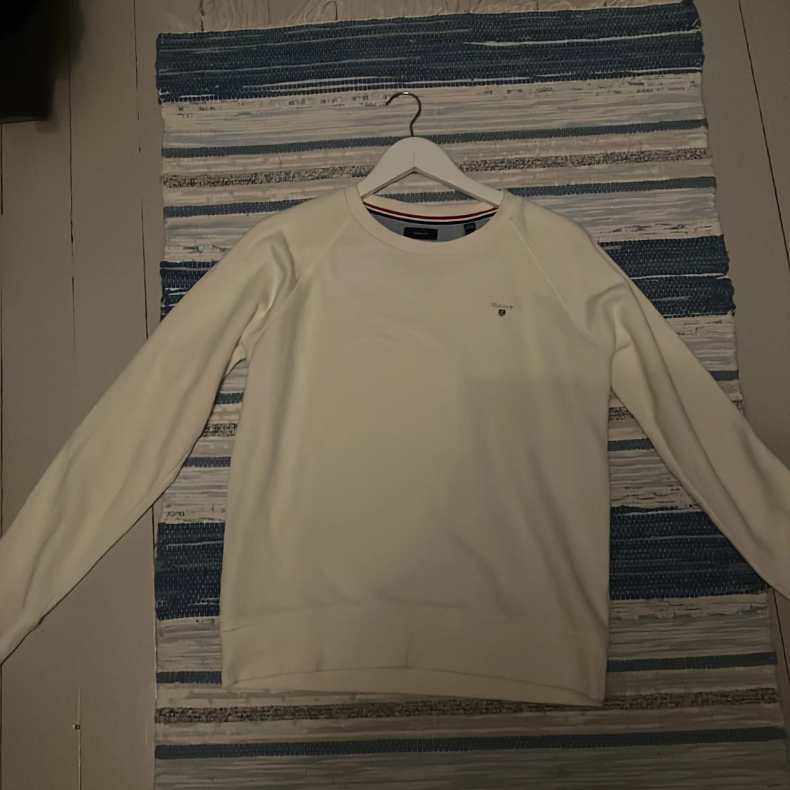 Vit sweatshirt från GANT
