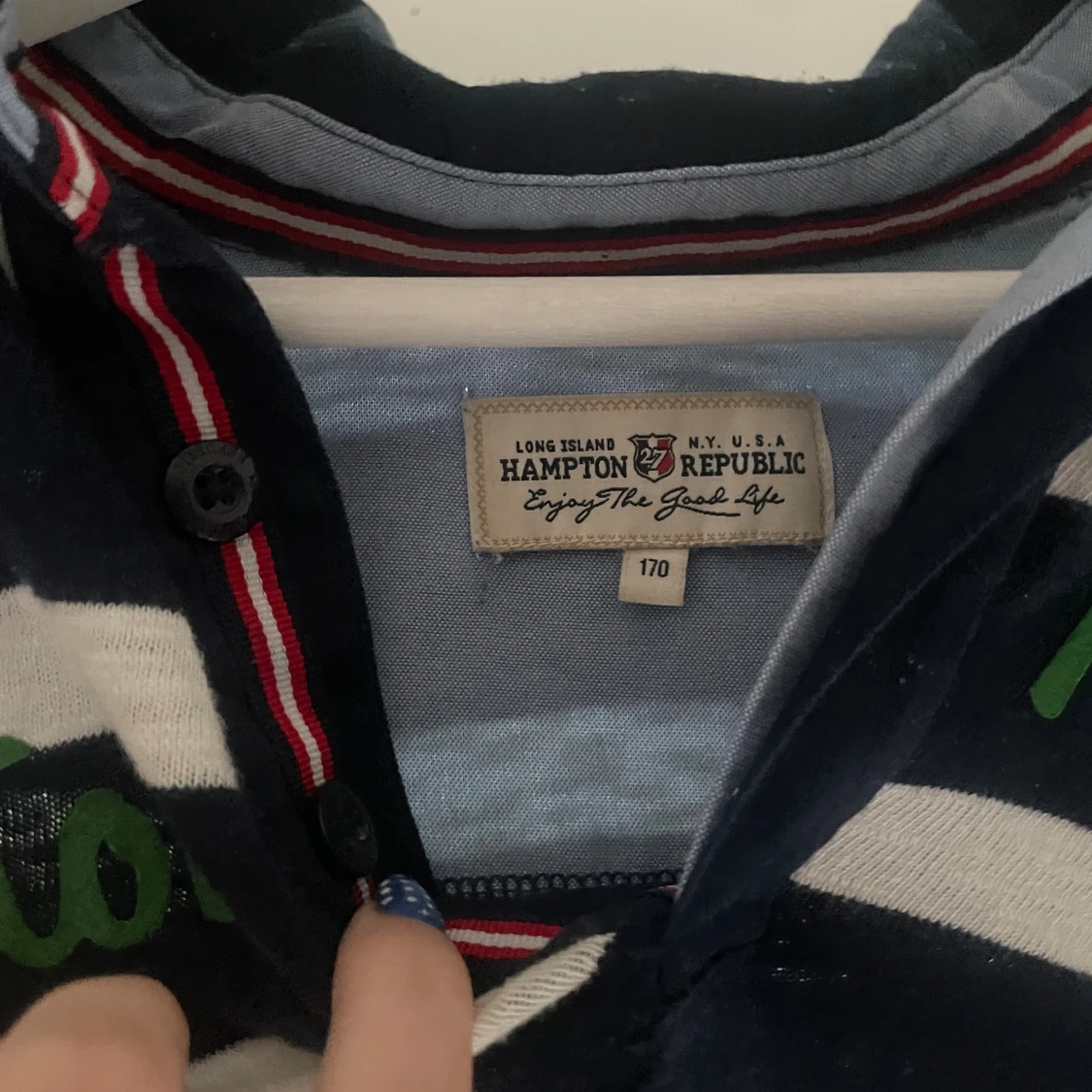 Randig långärmad tröja Hampton Republic - 2