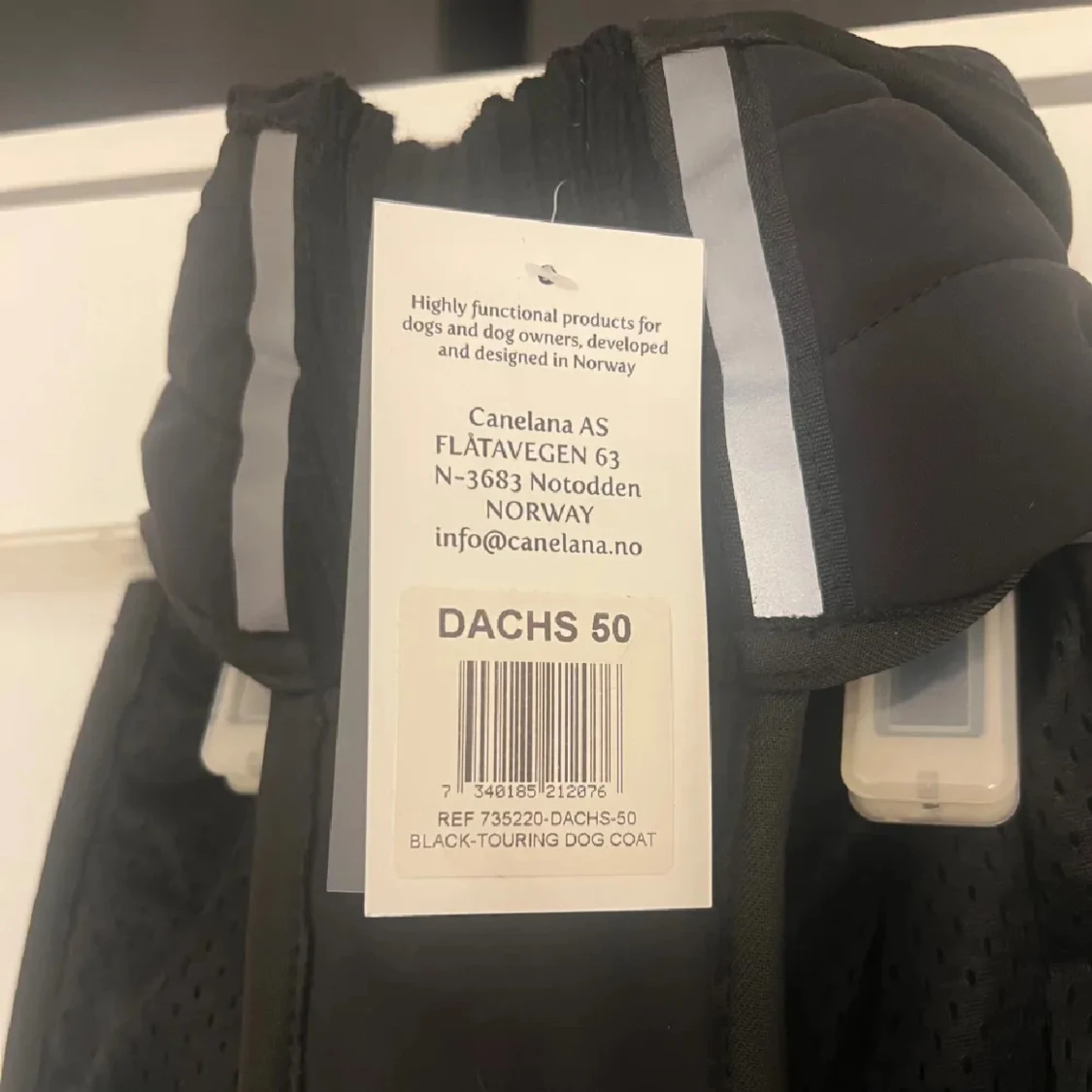 Svart hundtäcke från Canelana - 2