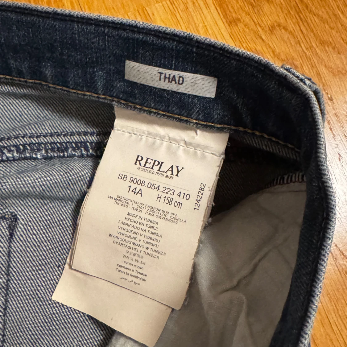 Blå Replay jeans  - 3