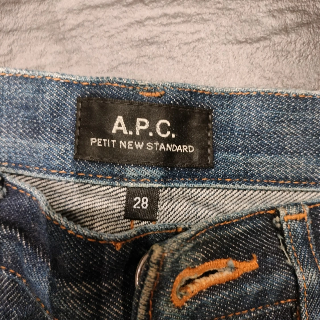 APC japansk selvedge denim jeans - 3