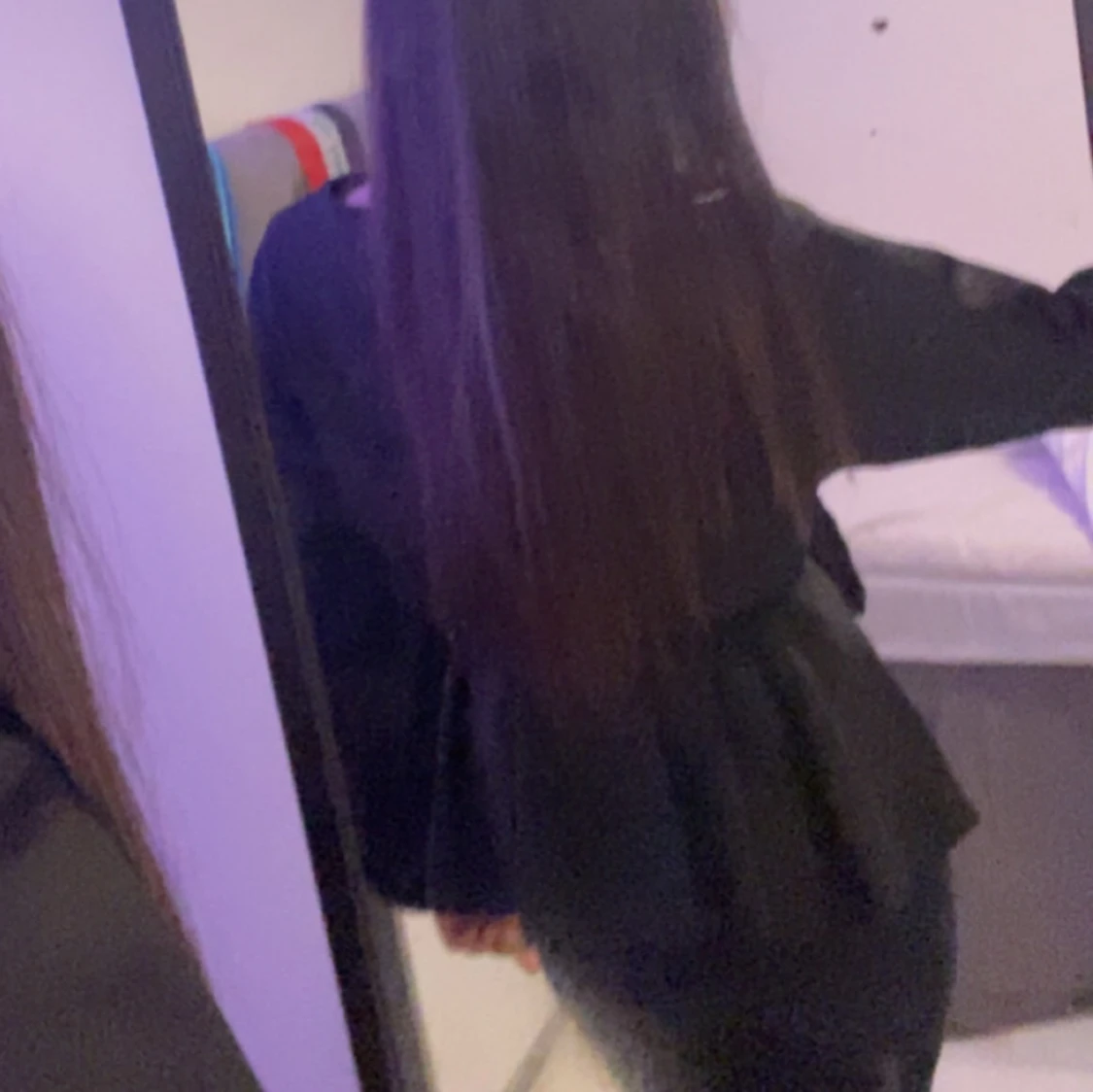 Svart omlottopp med knyt i midjan från missay!! Xs/s! - 3