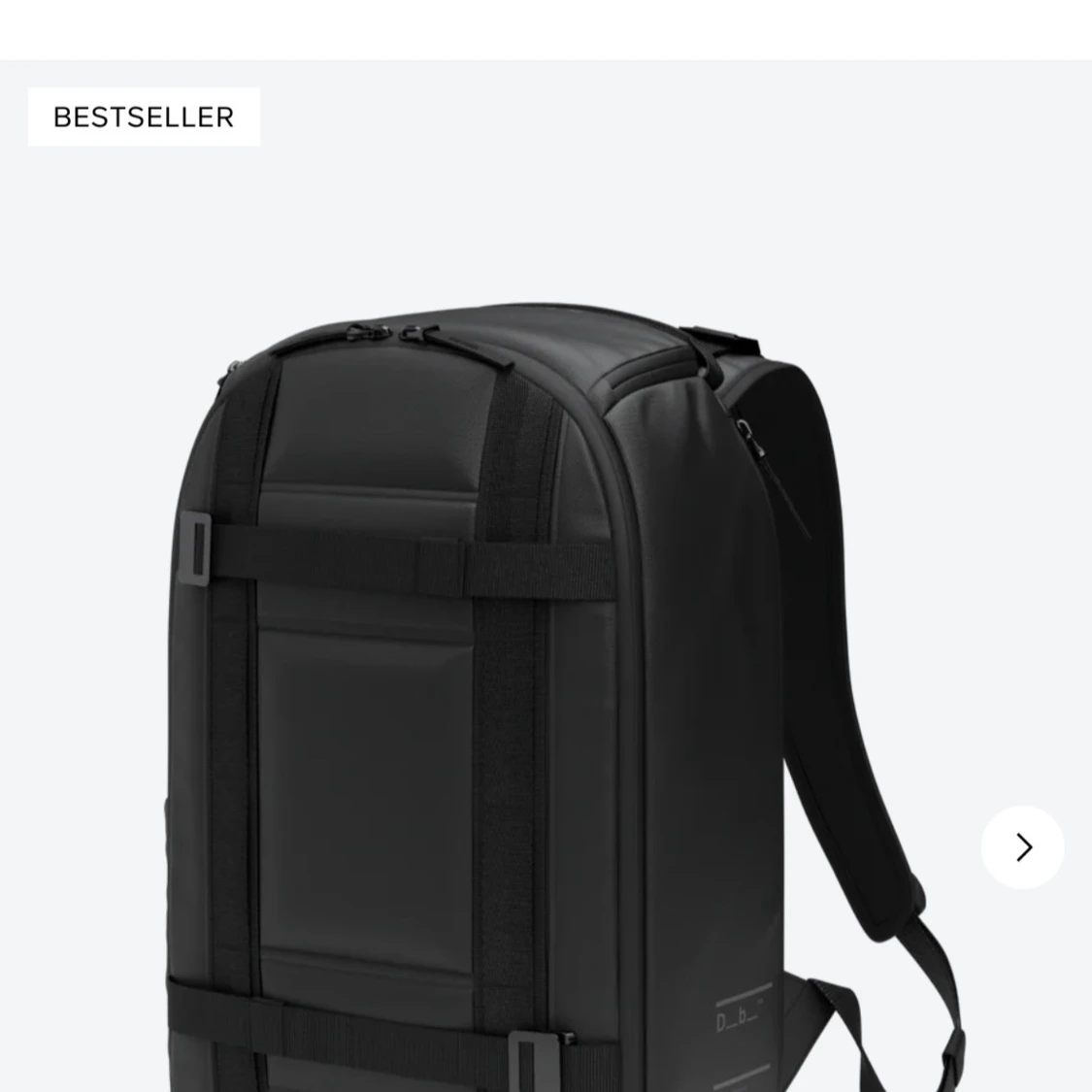 Svart ryggsäck från DB Journey - 1