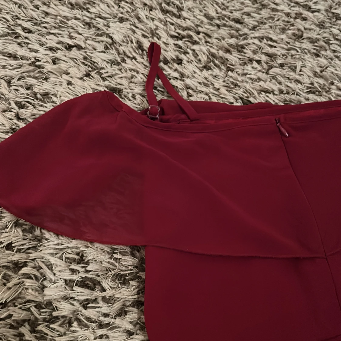 Röd långklänning - 2