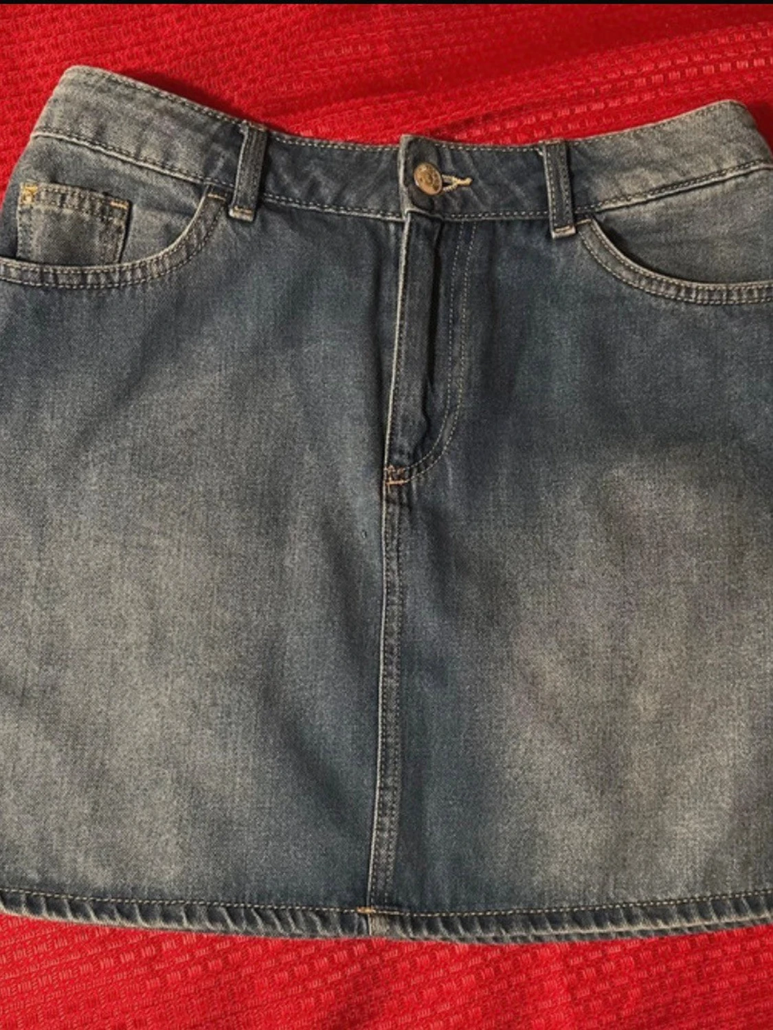 Blå jeanskjol från H&M 38