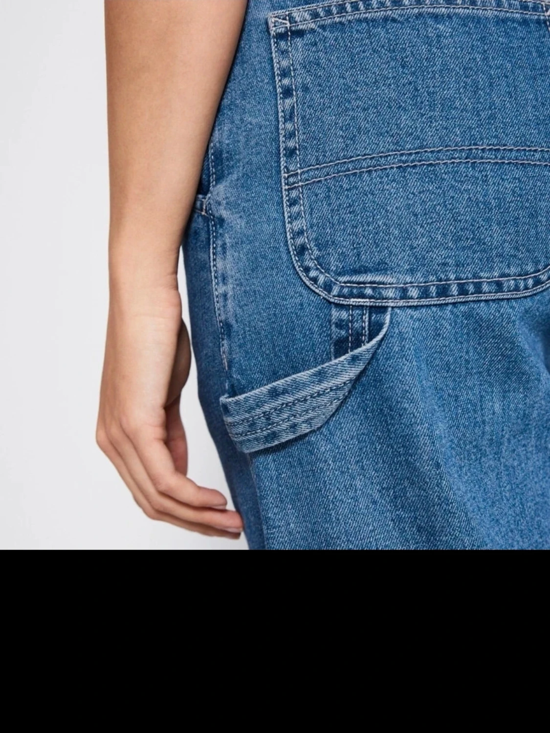 Blå wide jeans Labor XS - 3