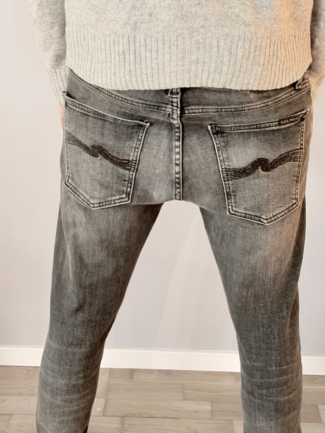 Svarta Nudie jeans tight Terry  w30/32l - 1