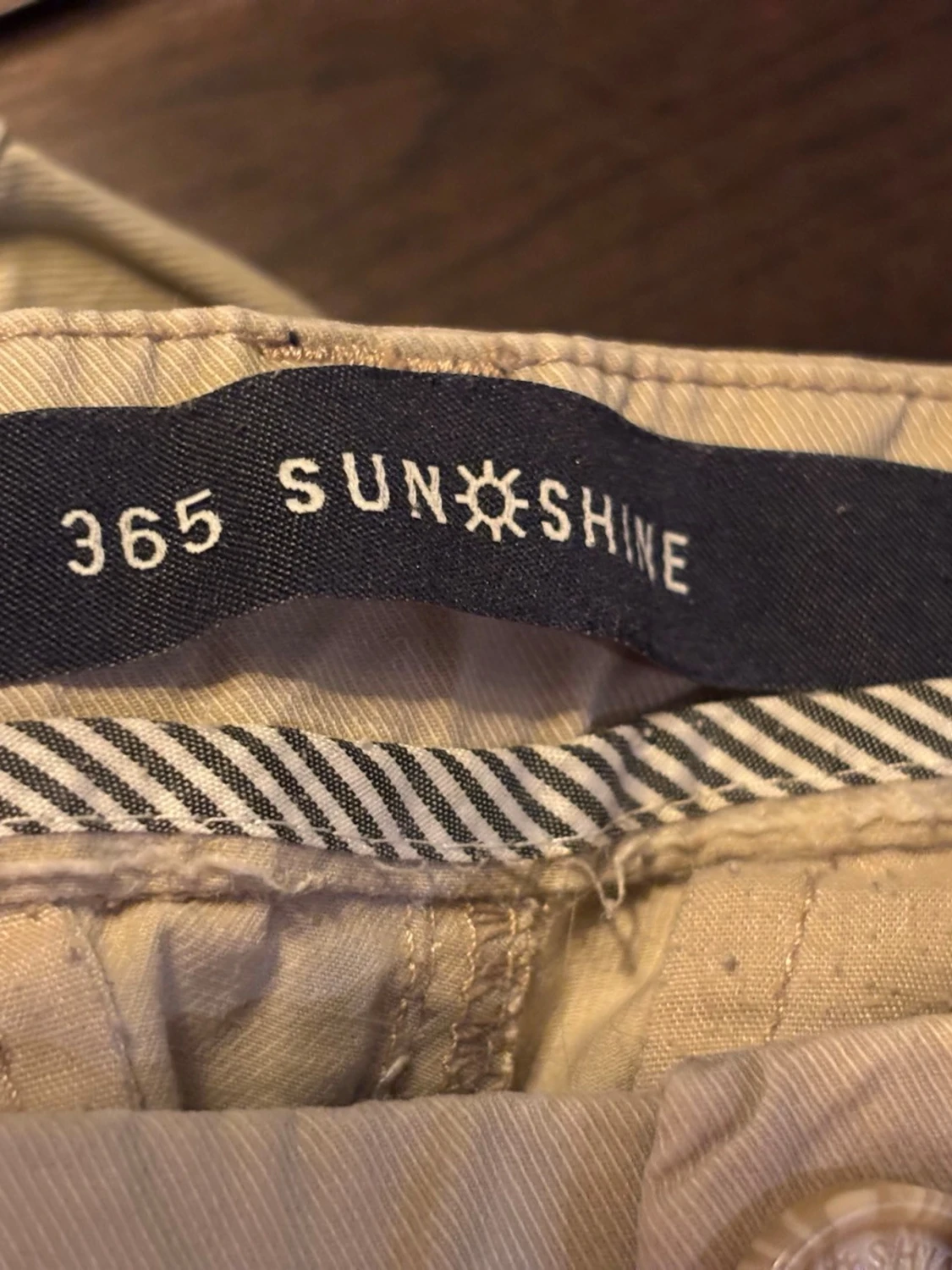 Beige chinos från 365 Sunshine, stl. 36 - 2