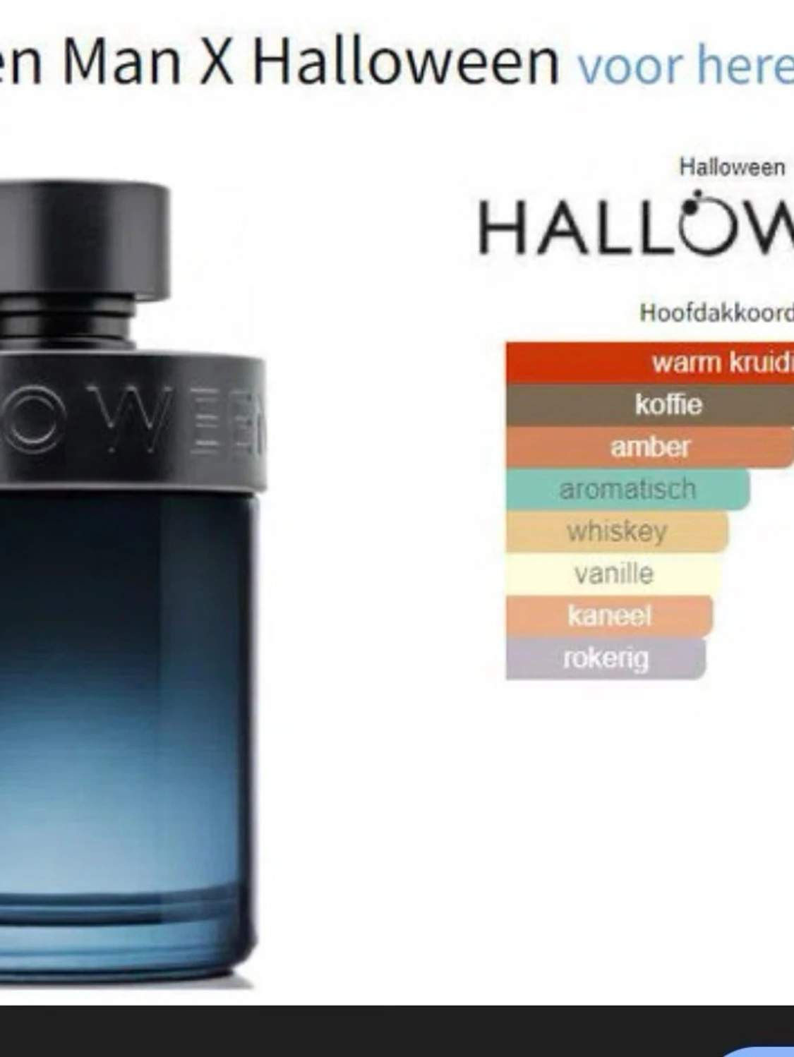 Halloween Man X herrparfym - 1