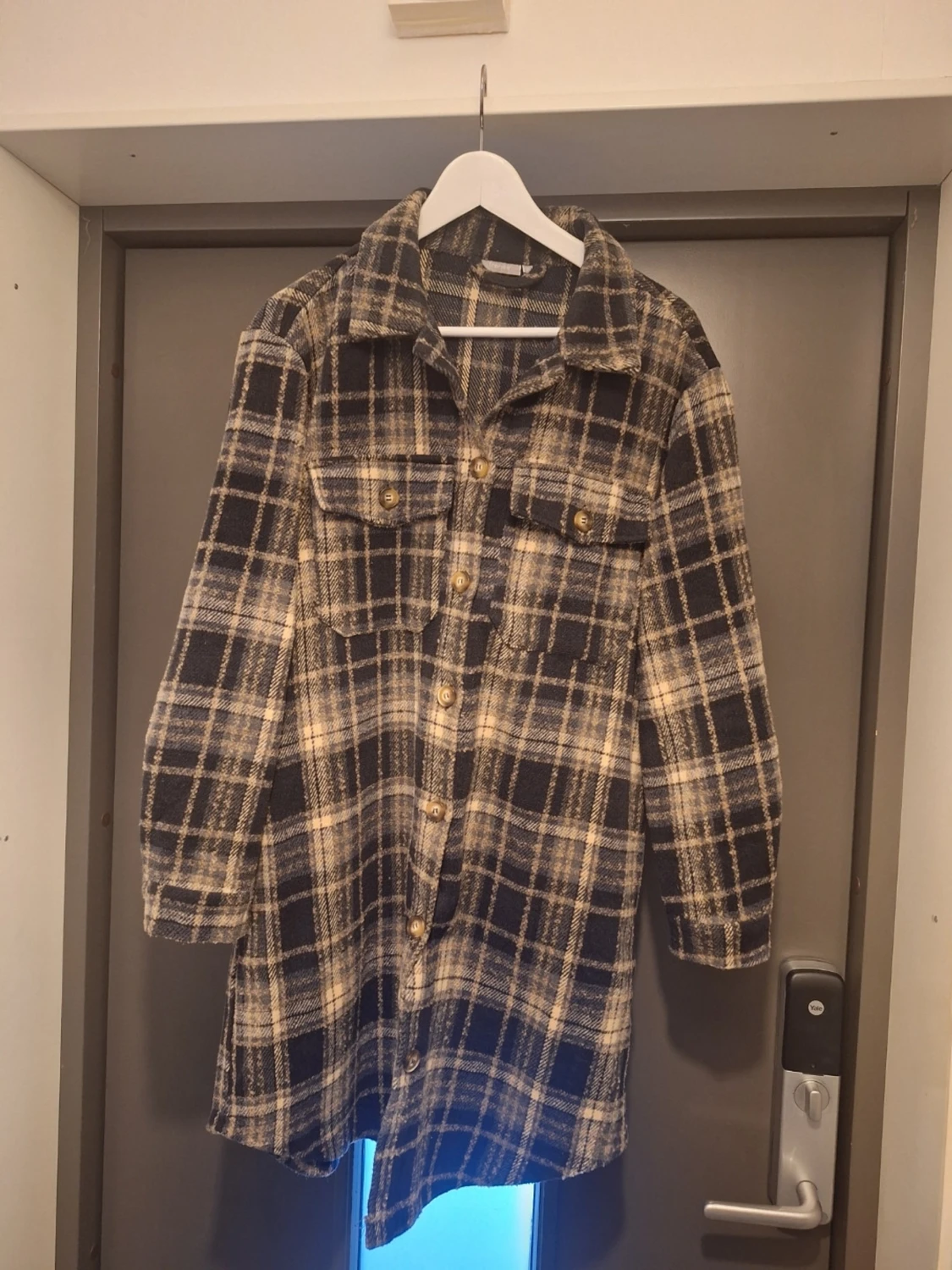 Rutig overshirt från Fransa stl L