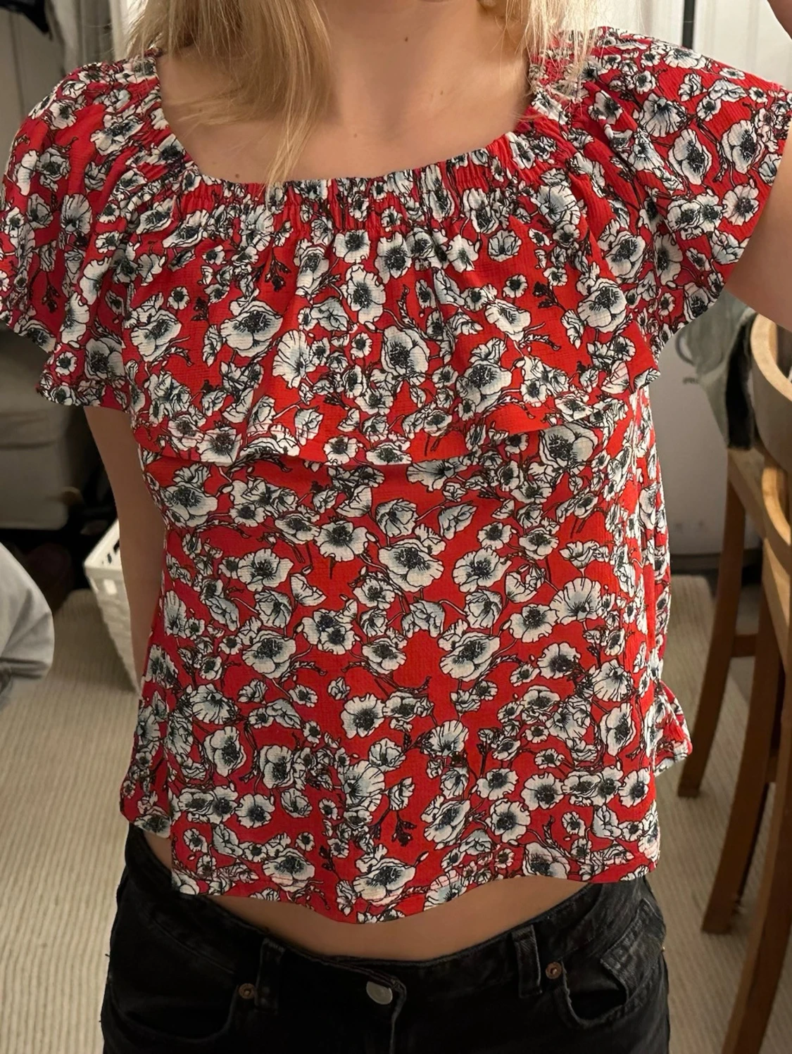  Offshoulder topp - 2