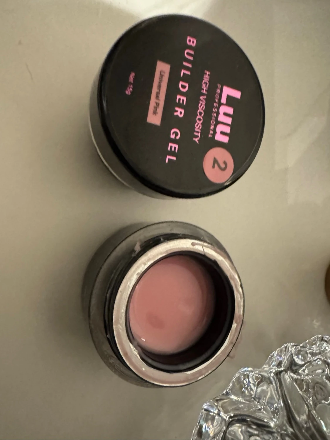 Luu Builder Gel Warm Pink & Universal Pink - 1
