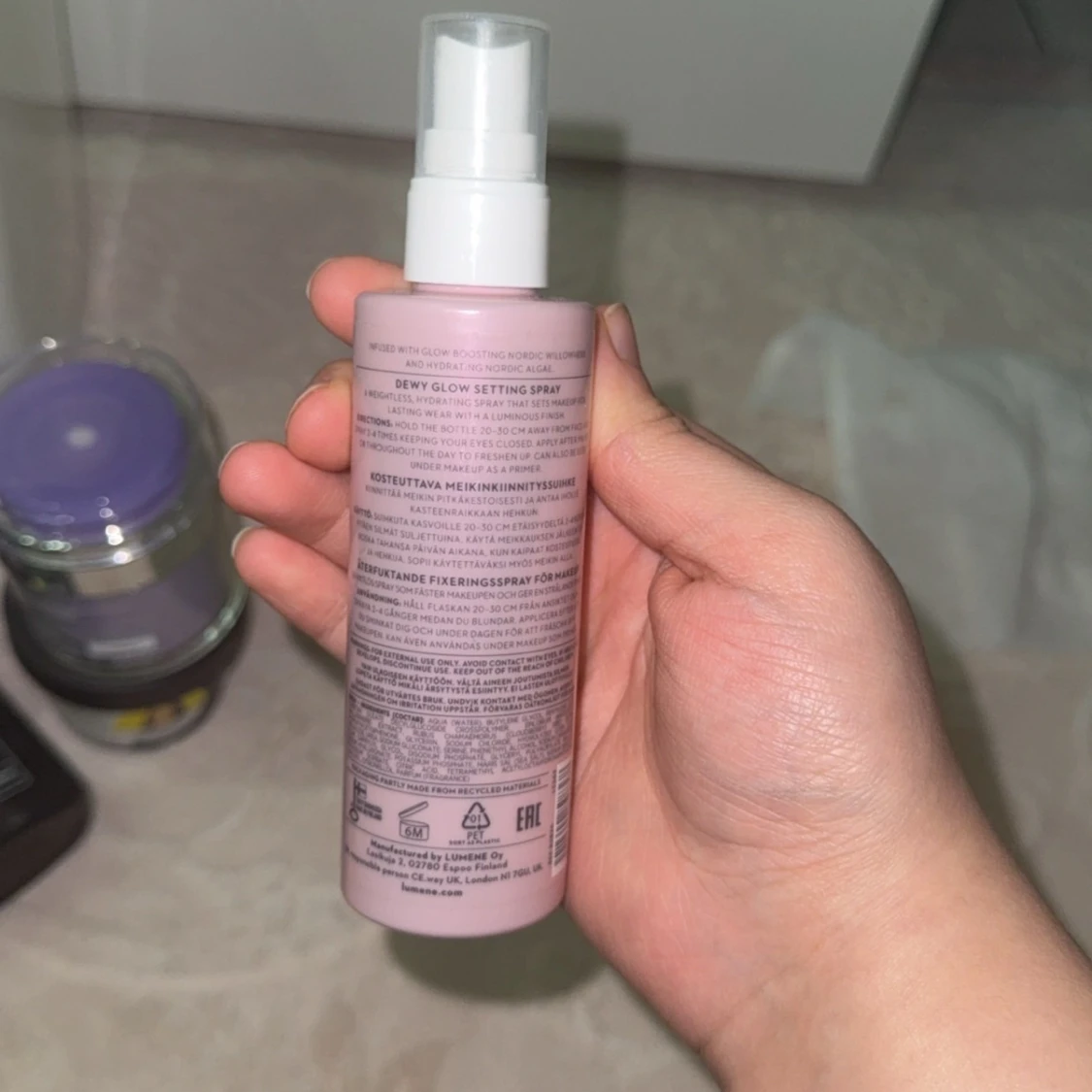 Lumene Dewy Glow Setting Spray - 1