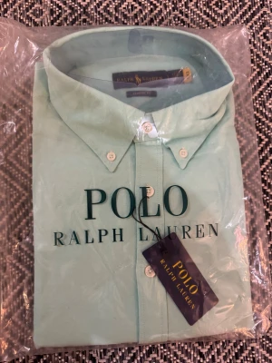 Ralph Lauren Plain Shirt - Brand new rare mint greenRalph  Lauren shirt with white logo.     Size is L. Fast shipping. #RalphLauren #RalphLaurenshirt #Poloralphlauren