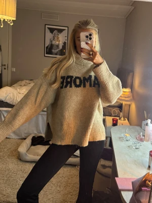 Stickad tröja  - Mysig stickad tröja🥰🤗