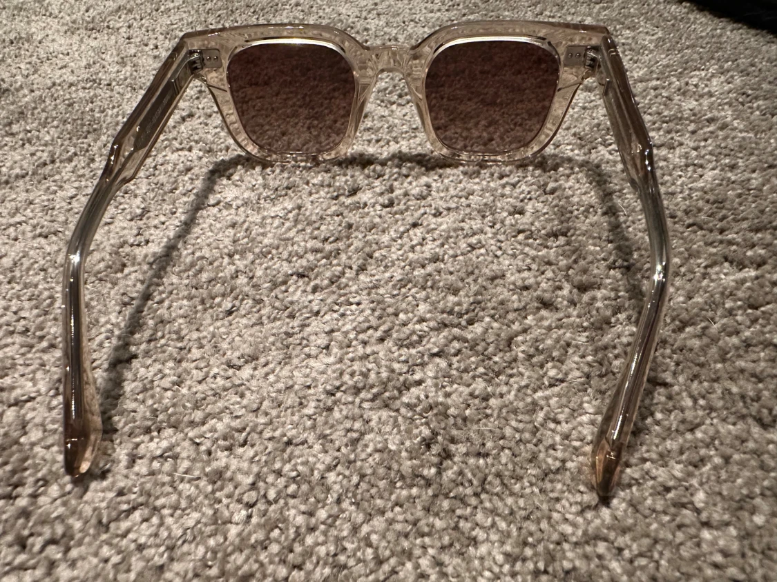 CHIMI solglasögon ecru transparent - 4