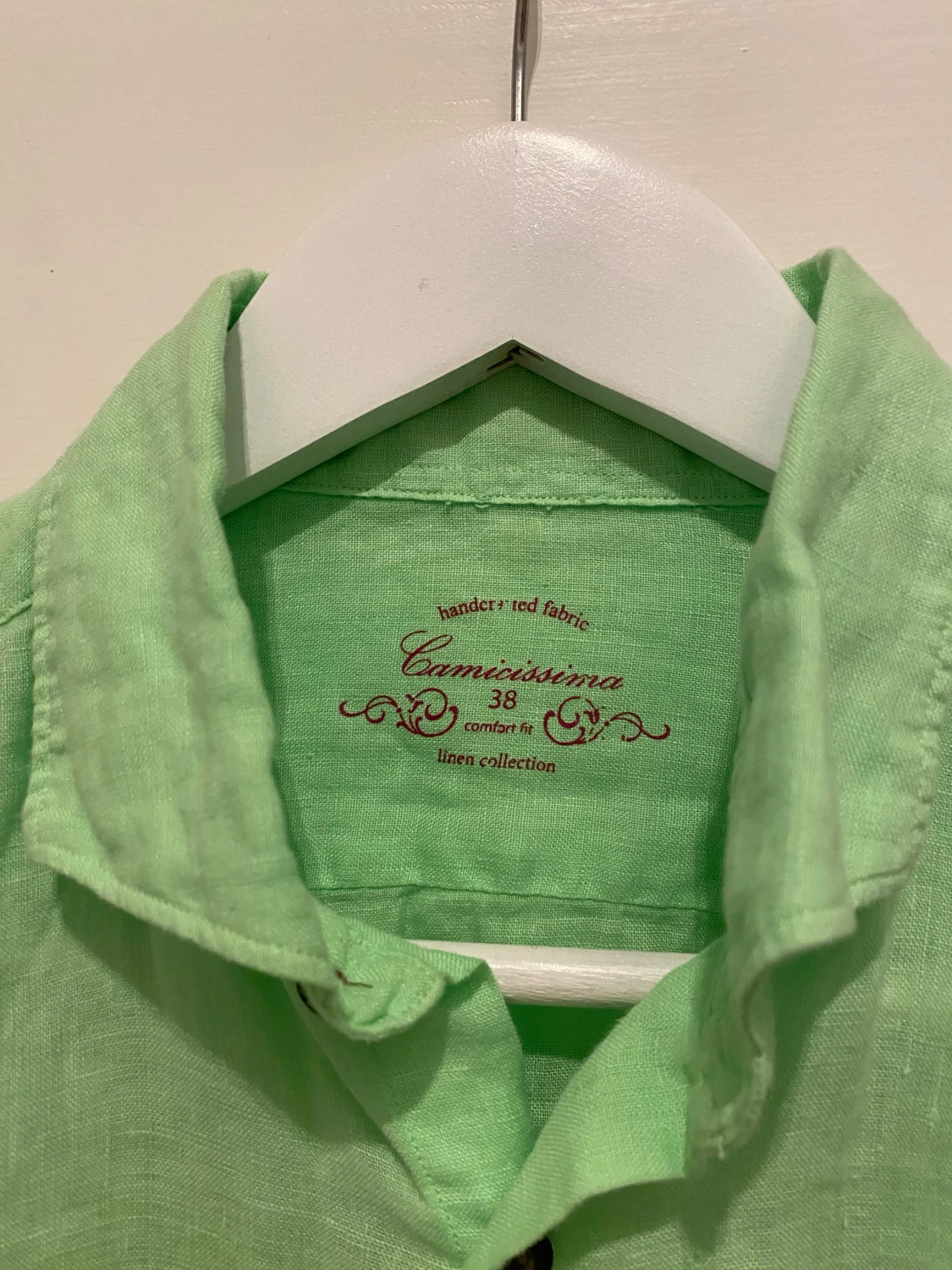 Grön linneskjorta från Camicissima - 1