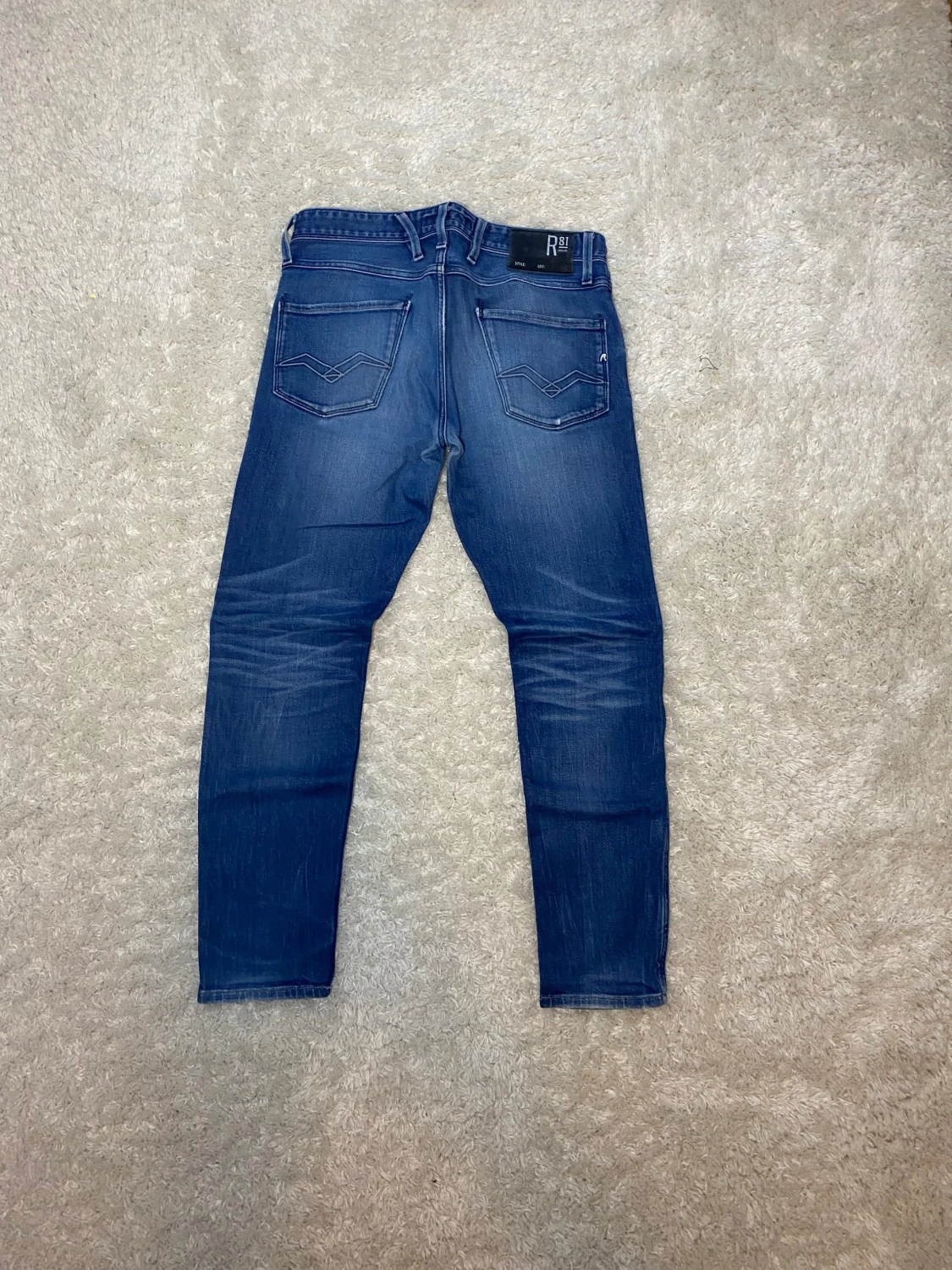 Blåa Replay Anbass jeans - 2