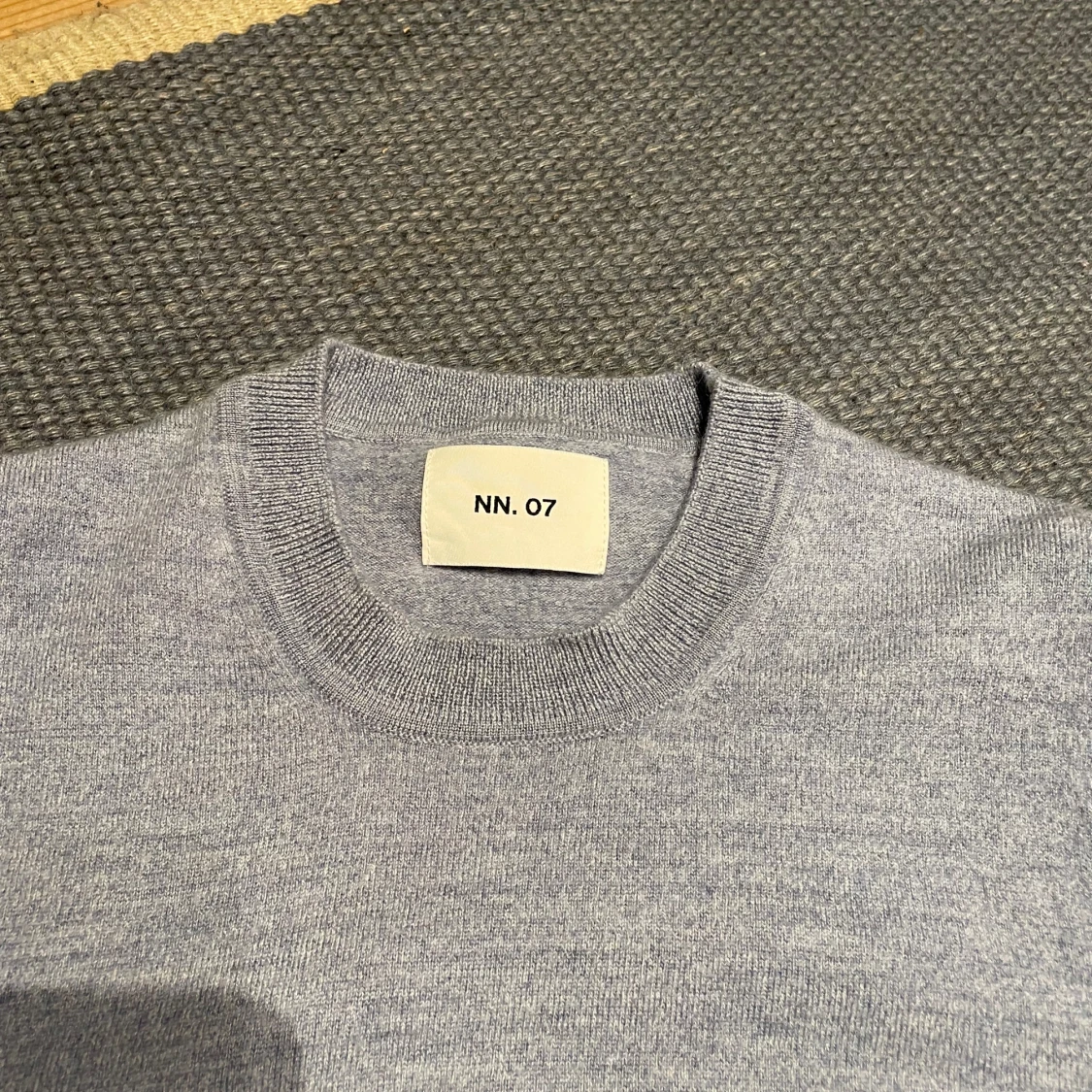 Ljusblå stickad tröja från NN07 - 1