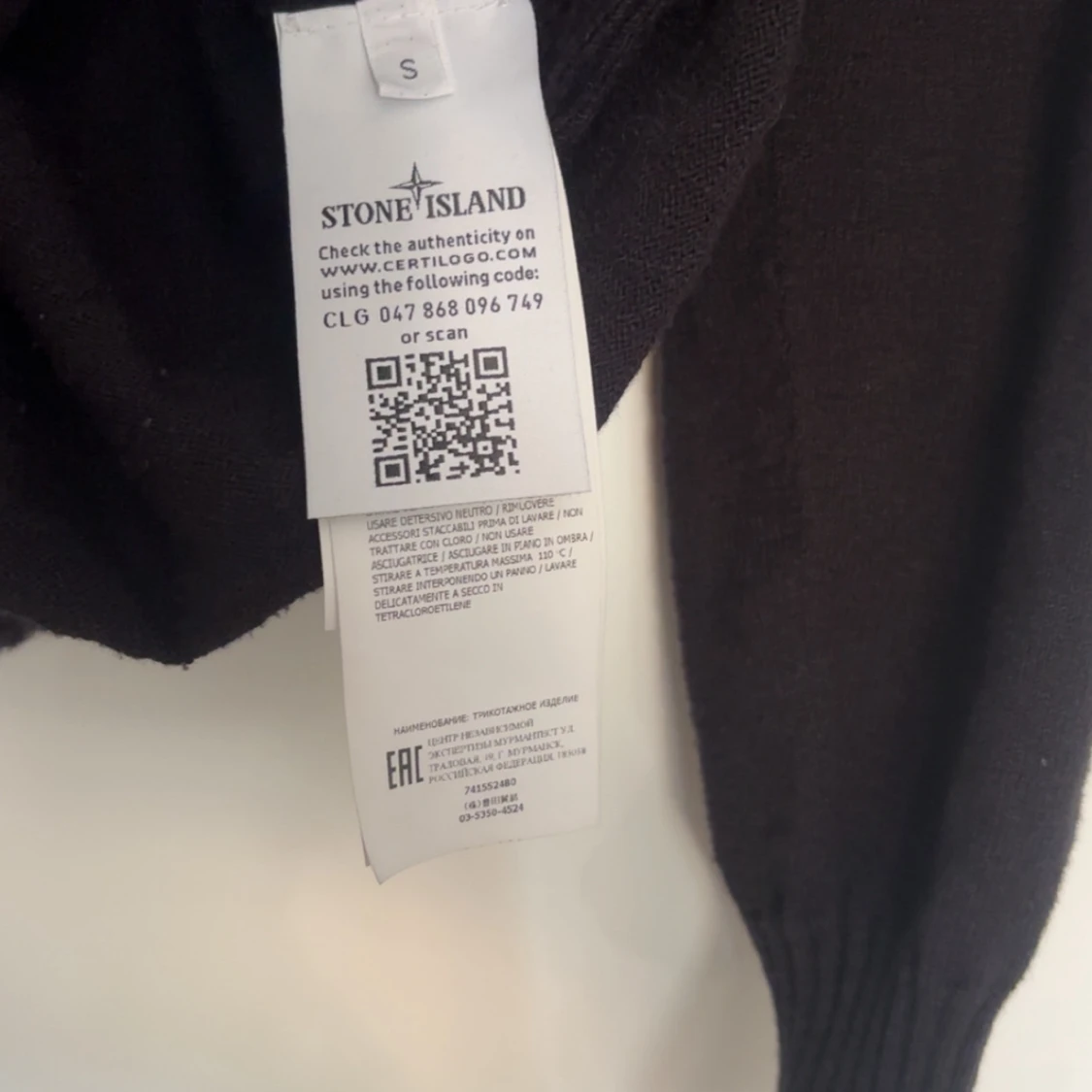 Stone island stickad crewneck - 2