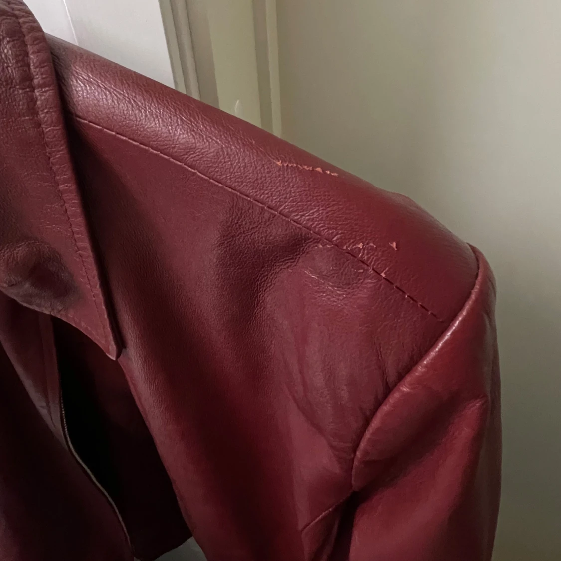 Äkta läderjacka - 4