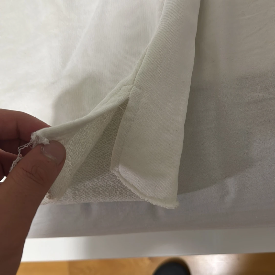 Vit långärmad tröja Marrakech L - 2