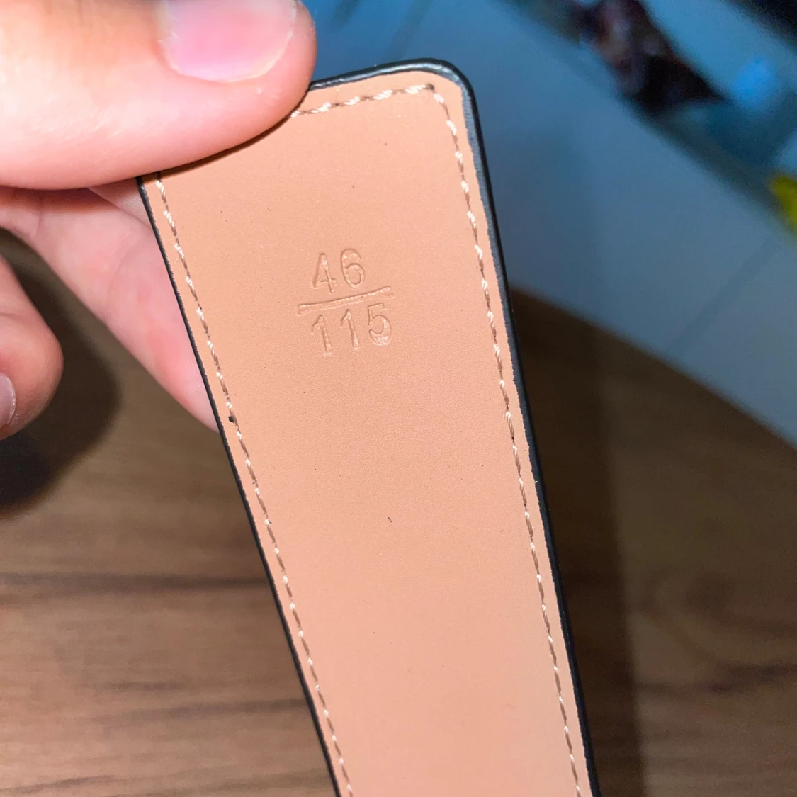 Louis Vuitton svart rutigt bälte - 1