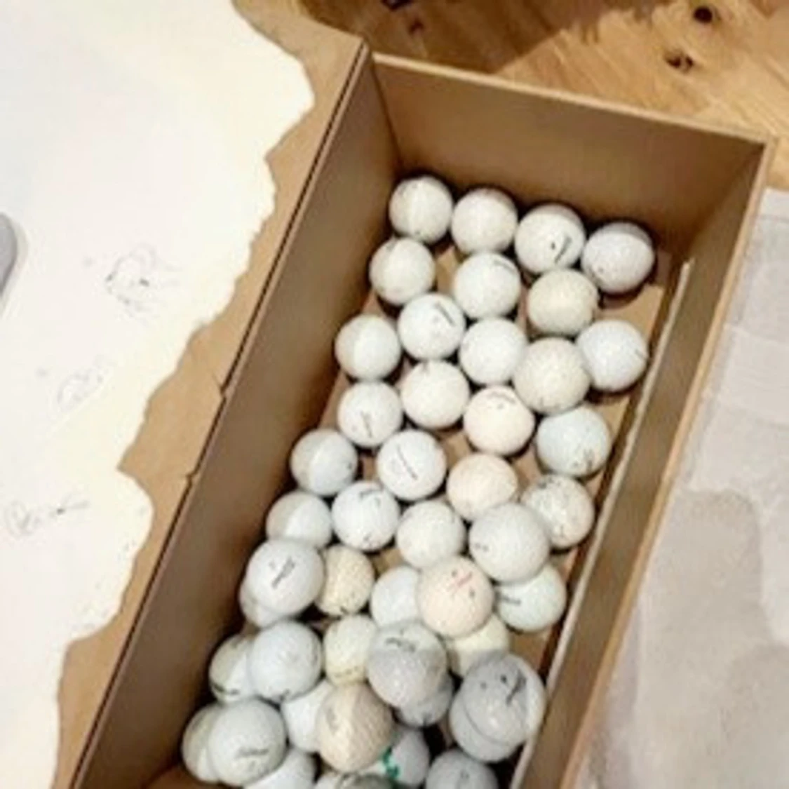 Begagnade golfbollar - blandade märken - 4