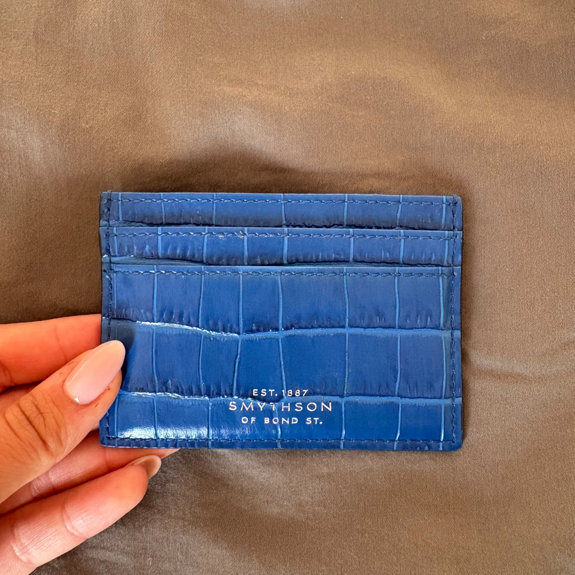 Smythson kort hållare - 2