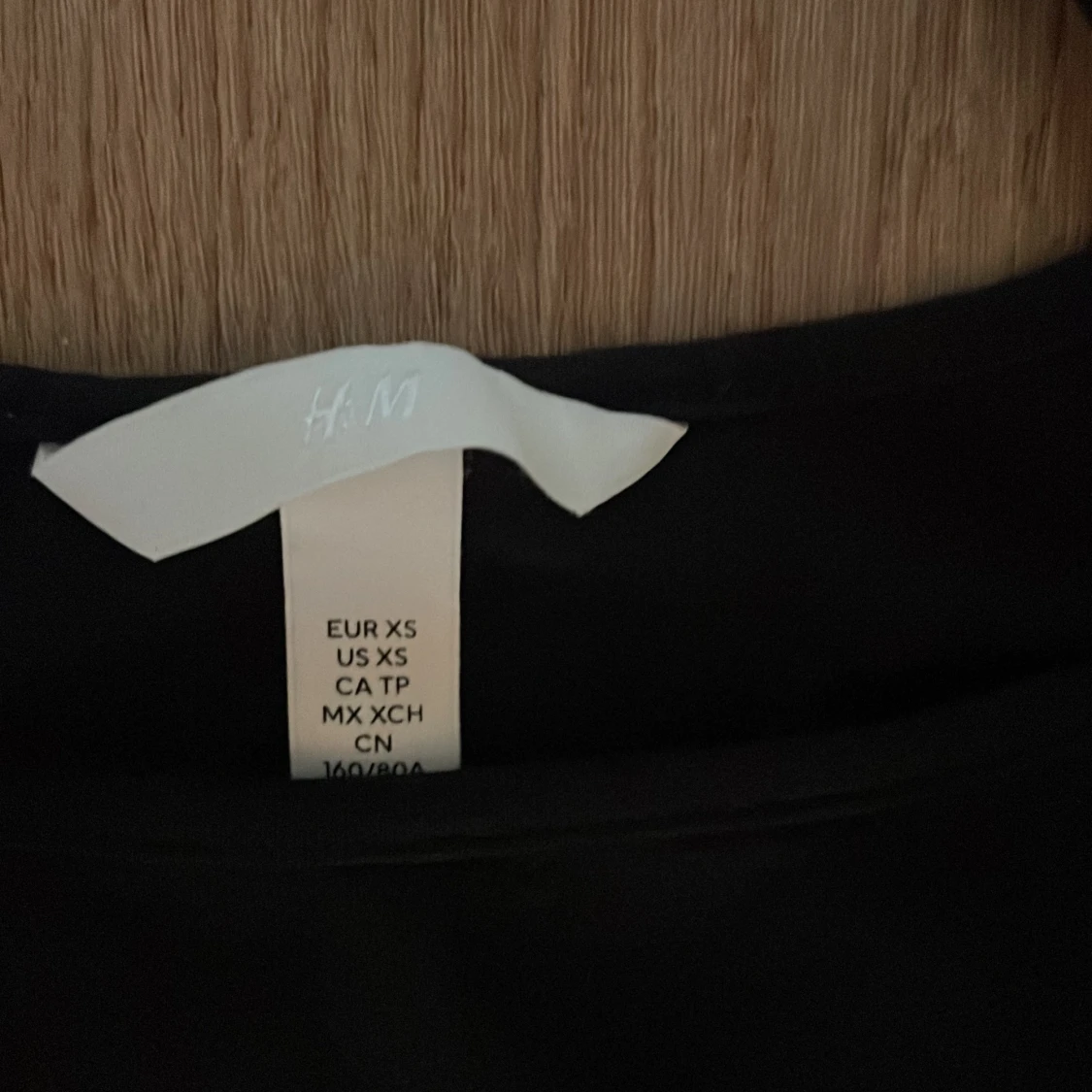 Svart långklänning från H&M XS - 1