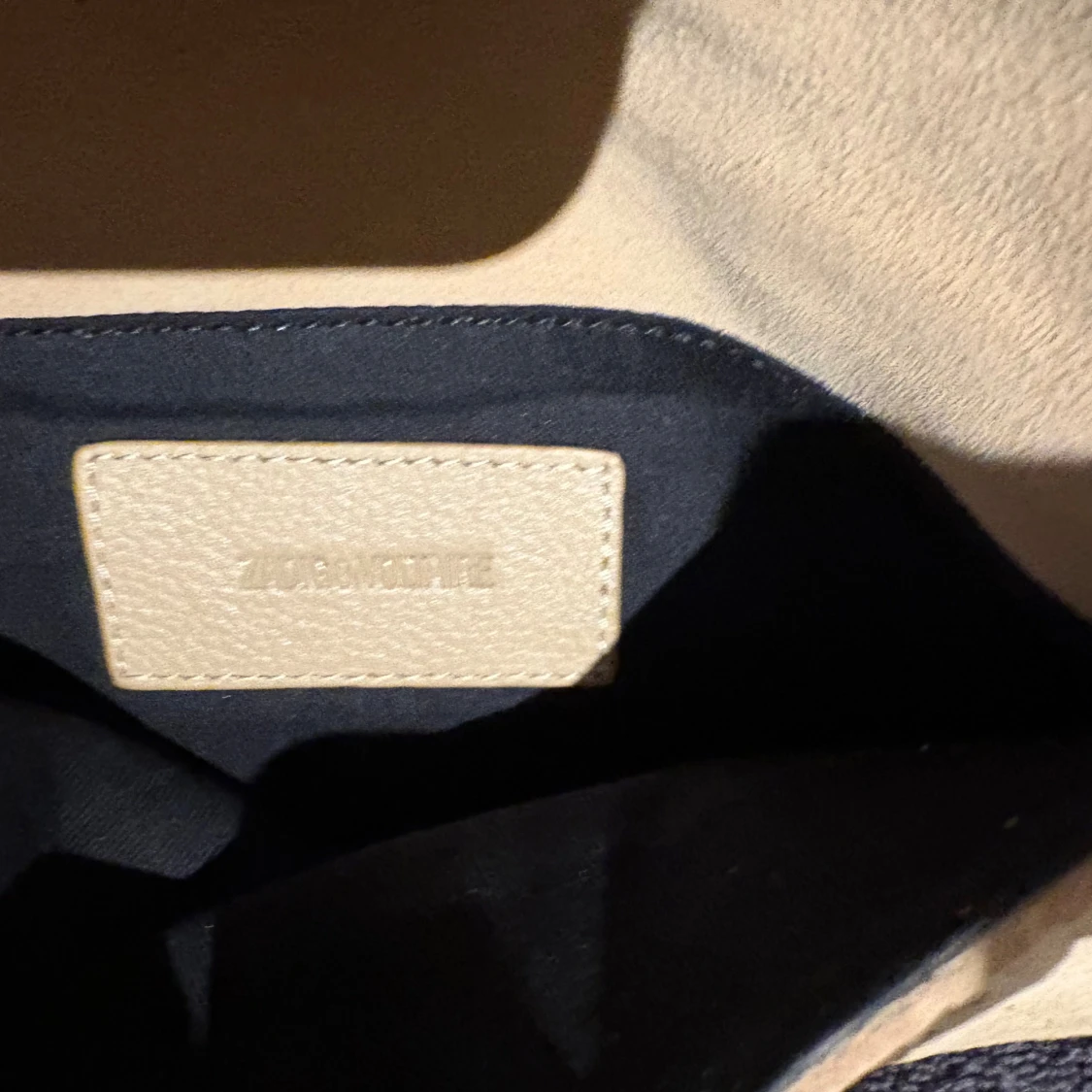 Beige mocka axelväska Zadig & Voltaire - 2